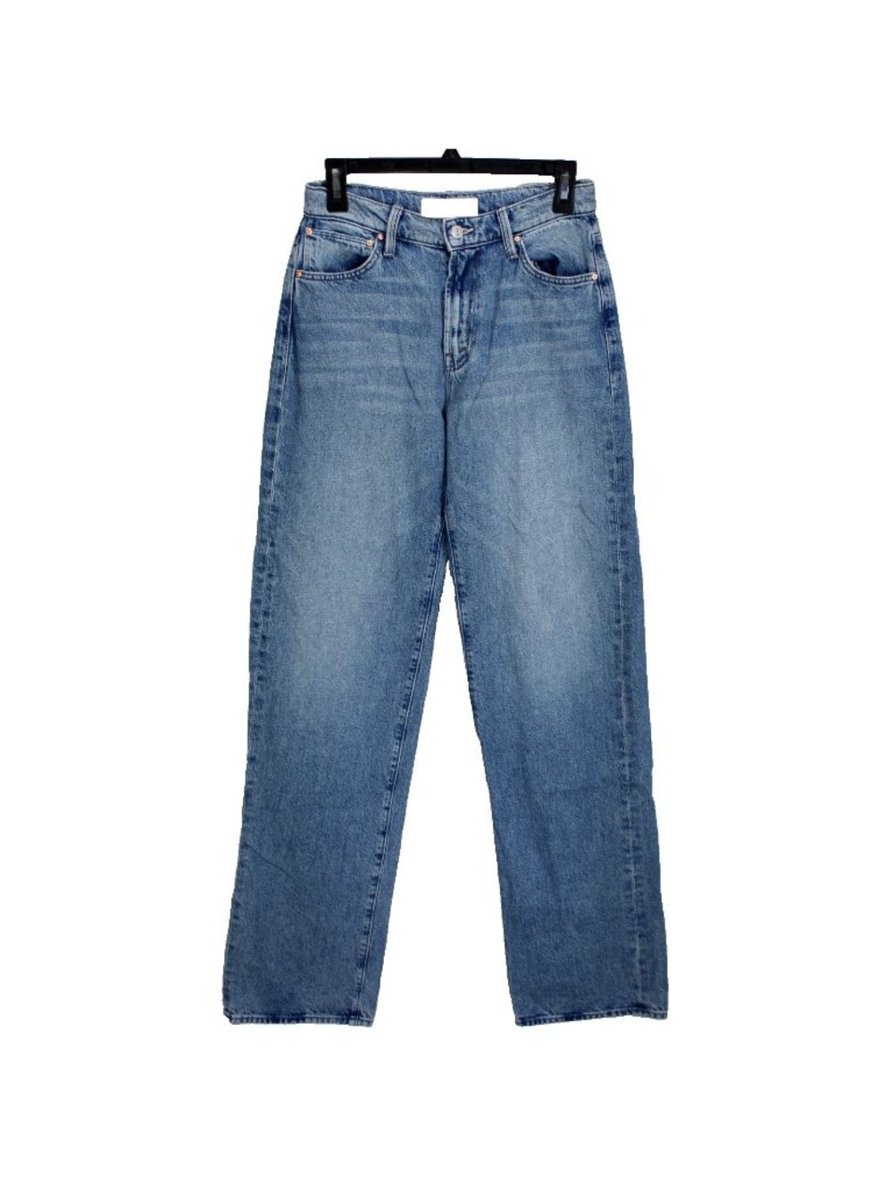Mother Superior The Dodger Skimp Cuff Jeans Size 24 Medium Wash Blue Denim